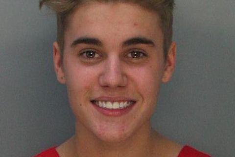 Justin Bieber Mugshot